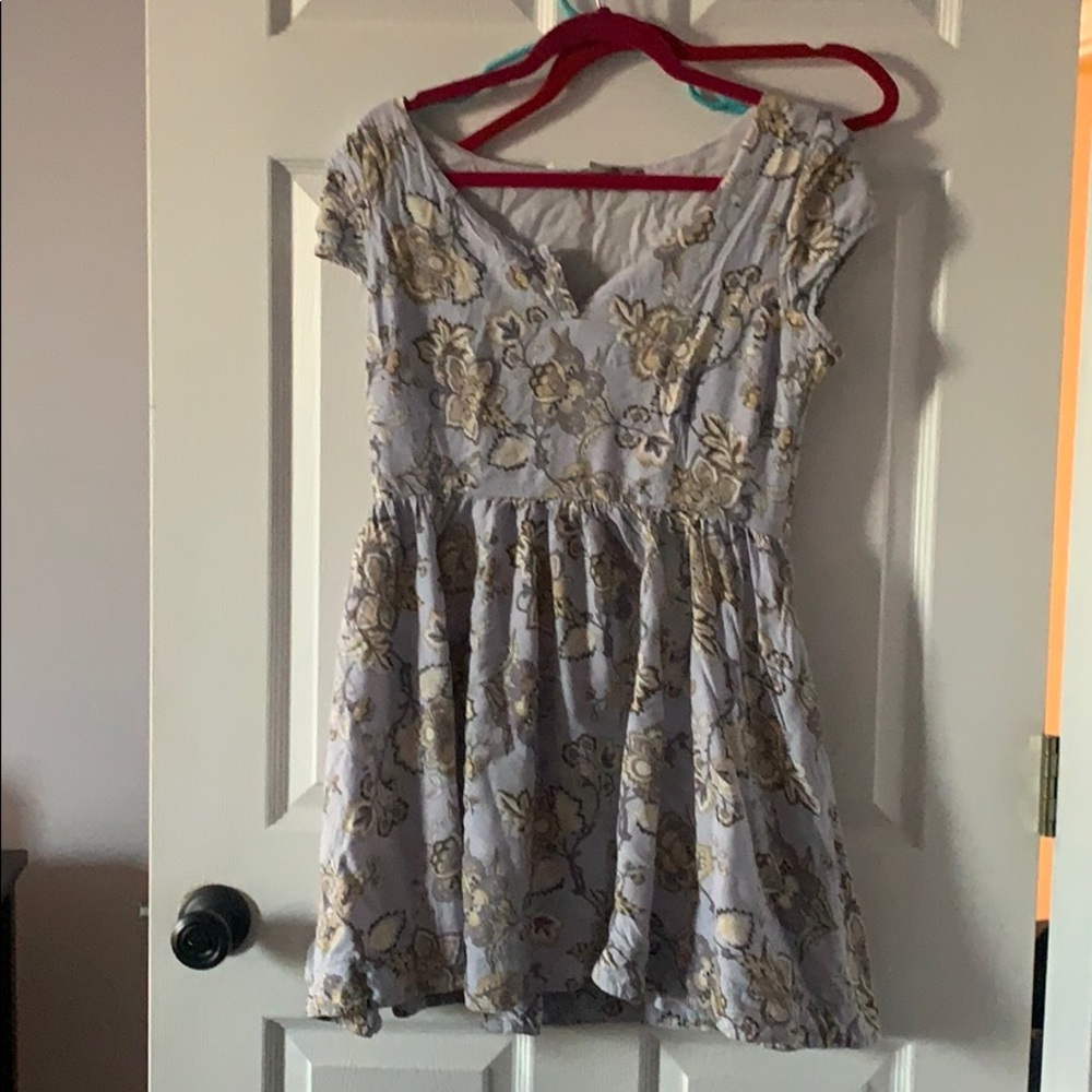 Forever 21 Floral Babydoll Dress L